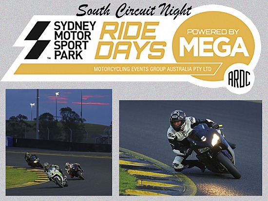 Sydney Motorsport Park Ride Night - South Circuit - 10th October 2026